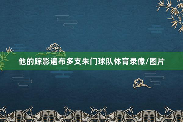 他的踪影遍布多支朱门球队体育录像/图片