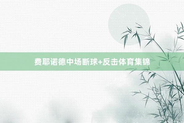 费耶诺德中场断球+反击体育集锦