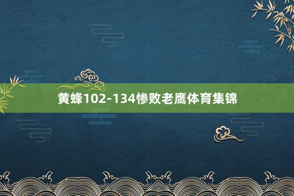 黄蜂102-134惨败老鹰体育集锦