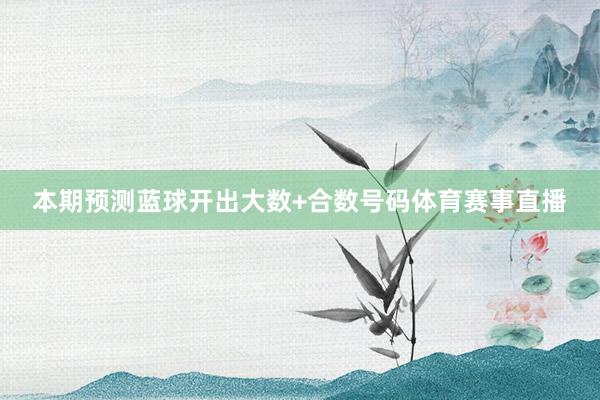 本期预测蓝球开出大数+合数号码体育赛事直播