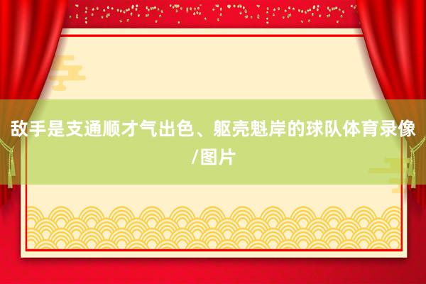 敌手是支通顺才气出色、躯壳魁岸的球队体育录像/图片