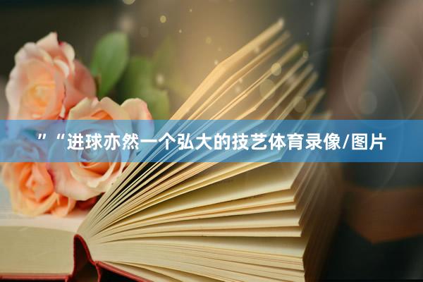 ”“进球亦然一个弘大的技艺体育录像/图片