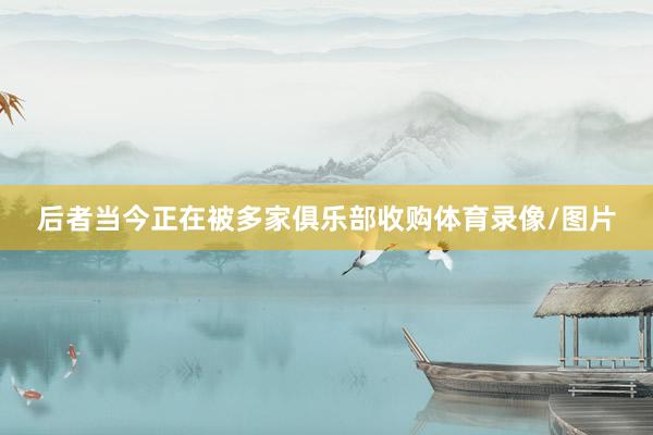 后者当今正在被多家俱乐部收购体育录像/图片