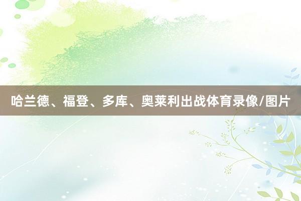 哈兰德、福登、多库、奥莱利出战体育录像/图片