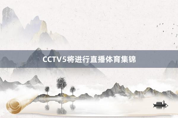 CCTV5将进行直播体育集锦